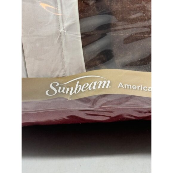 SlumberRest Sunbeam Twin Microplush Heated Blanket 10 Heat Settings READ NEW - Picture 3 of 9